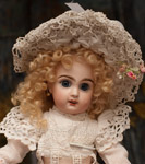 Small French Bebe Jumeau Doll.