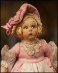 Vintage 1920s Italian Lenci Doll 