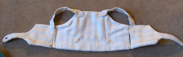 antique doll clothing