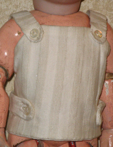 Antique Cotton French Bebe Corset Stays for Doll 13-14\