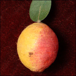 Antique Christmas ornament - cotton FRUIT
