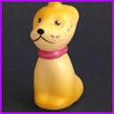 Vintage Christmas glass ornament PUPPY DOG