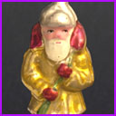 Vintage Christmas glass ornament HUNTER