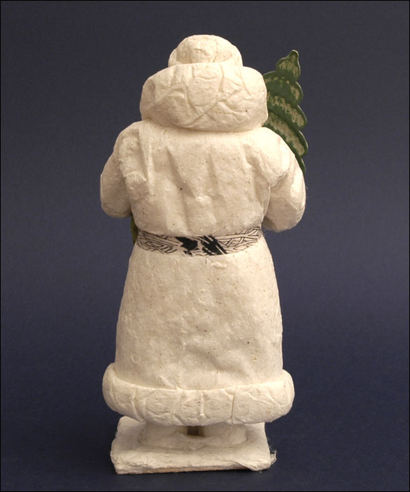 Antique cotton figure of Russian SANTA