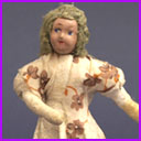 Antique Christmas ornament GIRL