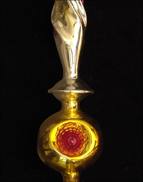Vintage Christmas tree glass TOPPER