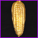 Vintage Christmas glass ornament CORN