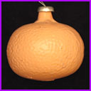 Vintage Christmas glass ornament MANDARIN