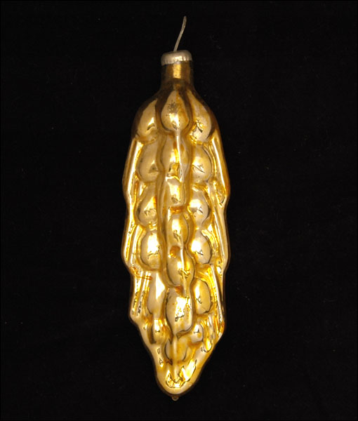 Vintage Christmas glass ornament VINEGRAPES