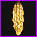 Vintage Christmas glass ornament VINEGRAPES