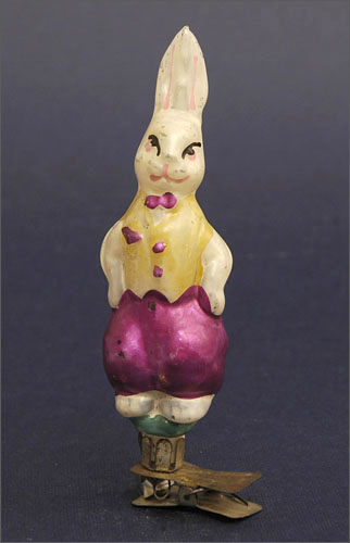 Antique Christmas ornament RABBIT
