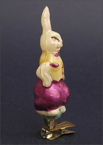 Antique Christmas ornament RABBIT