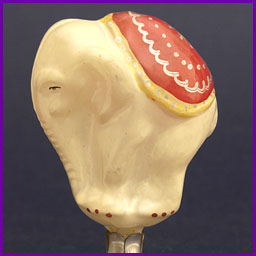 Antique Christmas ornament CIRCUS ELEPHANT