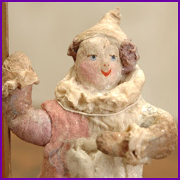 Antique Christmas ornament CLOWN