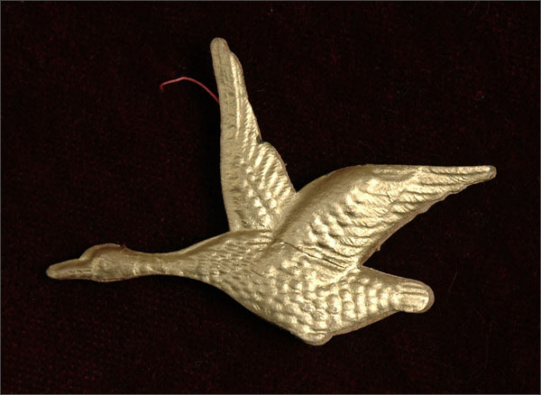 Antique Christmas ornament GOOSE