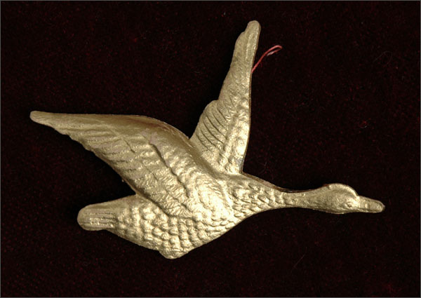 Antique Christmas ornament GOOSE