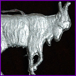 Antique Christmas ornament BISON