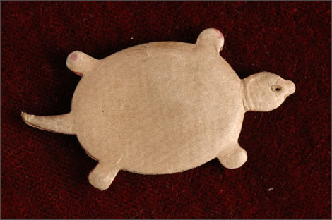 Antique Christmas ornament TURTLE
