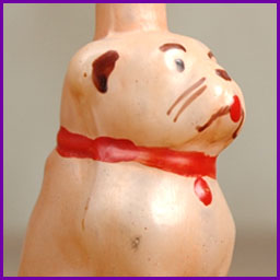 Antique Christmas ornament DOG