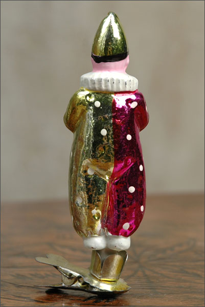 Antique Christmas ornament CLOWN