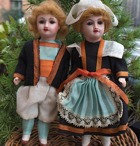 Two French Dolls