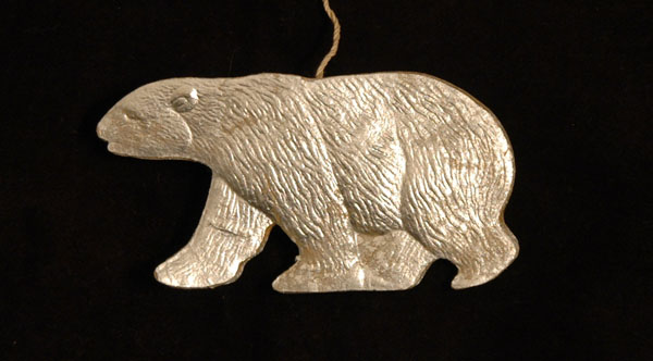 Antique CHRISTMAS ornament POLAR BEAR