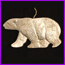 Antique CHRISTMAS ornament POLAR BEAR