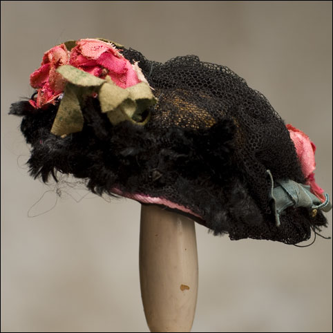 French Fashion Black Hat