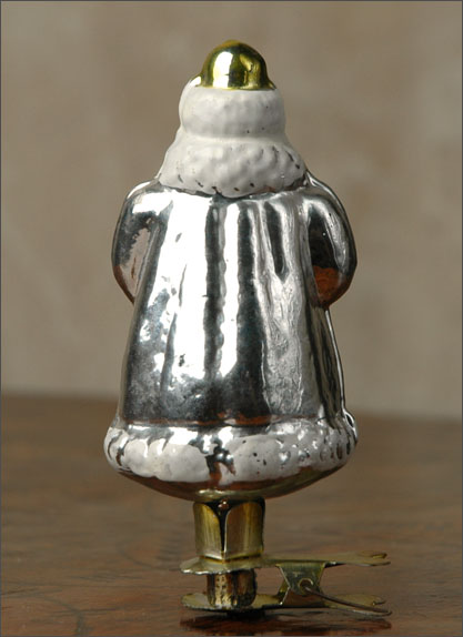 Antique Christmas ornament SANTA