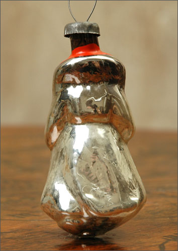 Antique Christmas ornament SANTA
