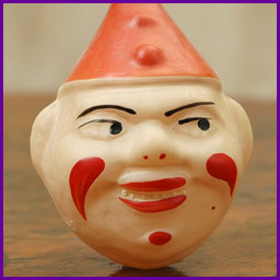 Antique Christmas ornament CLOWN