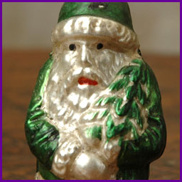 Antique German Christmas ornament SANTA