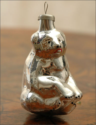 Vintage Christmas ornament POLAR BEAR