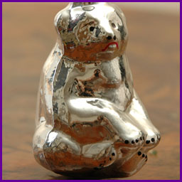 Vintage Christmas ornament POLAR BEAR