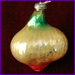 Antique Christmas ornament ONION