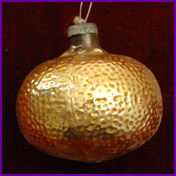 Antique Christmas ornament TANGERINE