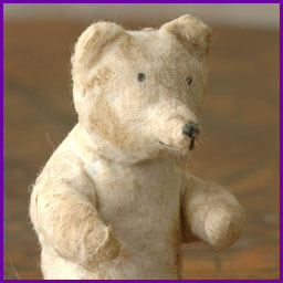 Antique Christmas ornament TEDDY BEAR