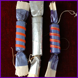 Antique Christmas tree decoration - Paper Crackers