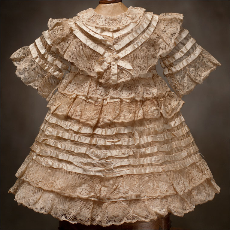 Antique Lace Dress - Clothing