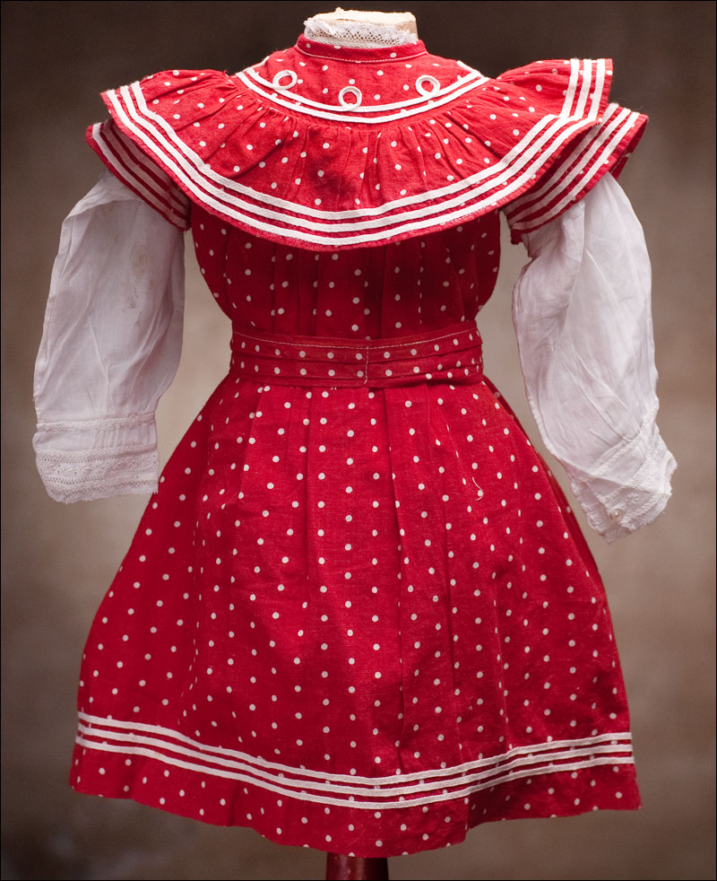 Original Red Dotted Dress