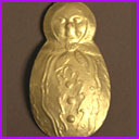 Vintage Christmas ornament DOLL