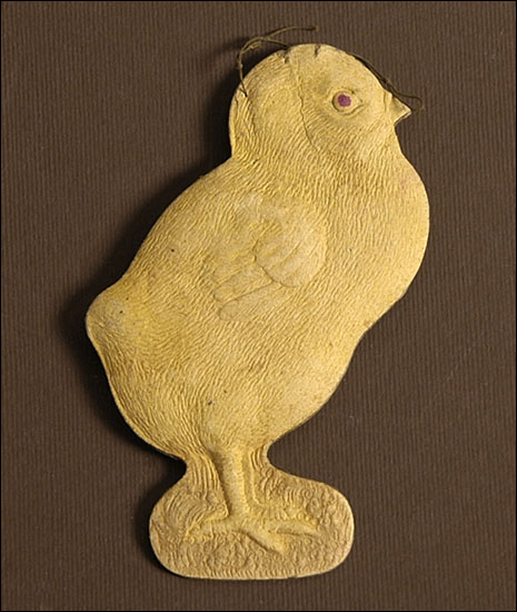 Vintage Christmas ornament CHICK