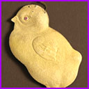 Vintage Christmas ornament CHICK
