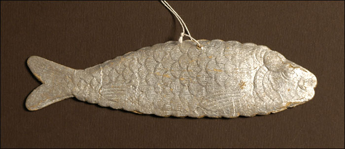 Vintage Christmas ornament FISH