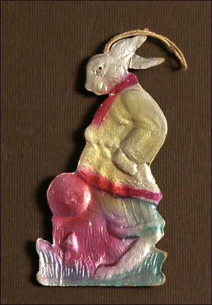 Vintage Christmas ornament RABBIT