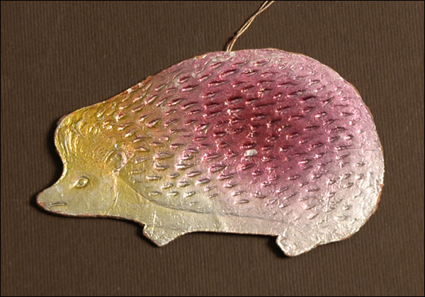 Vintage Christmas ornament HEDGEHOG