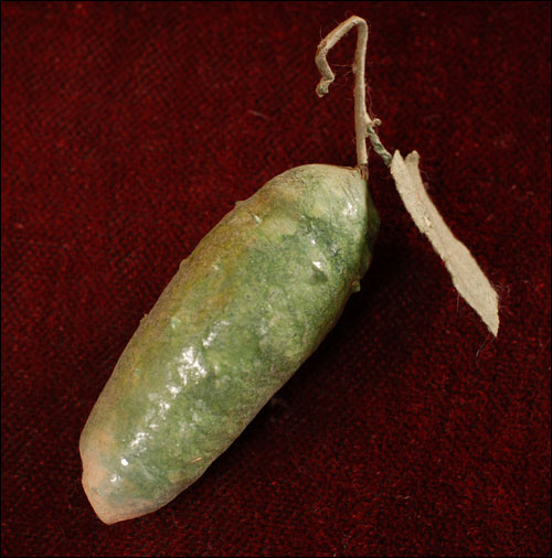 Antique German? Christmas ornament - cotton PICKLE