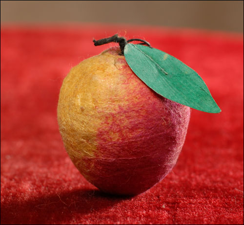 Antique Christmas ornament - cotton FRUIT