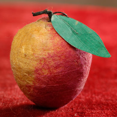 Antique Christmas ornament - cotton FRUIT