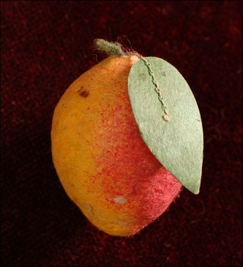 Antique Christmas ornament - cotton FRUIT